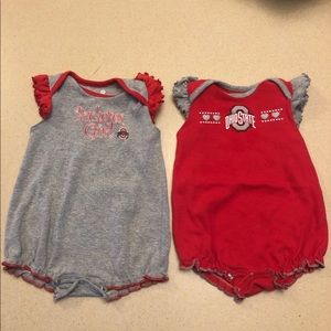 2 Ohio State Rompers